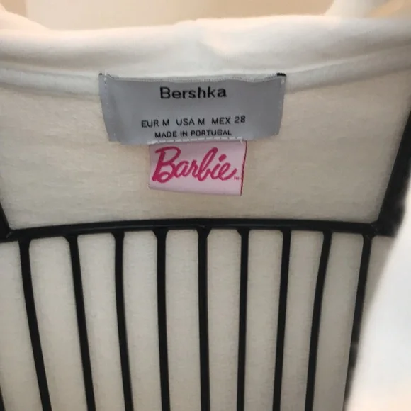 Barbie Cropped Long Sleeve Hoodie - Picture 3 of 8